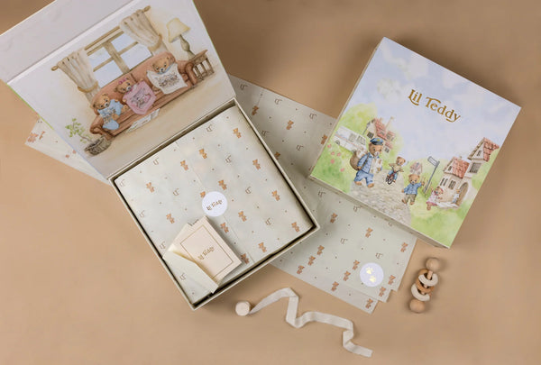 Lil Teddy’s Merry Go Snuggle Vanilla Bean Blanket