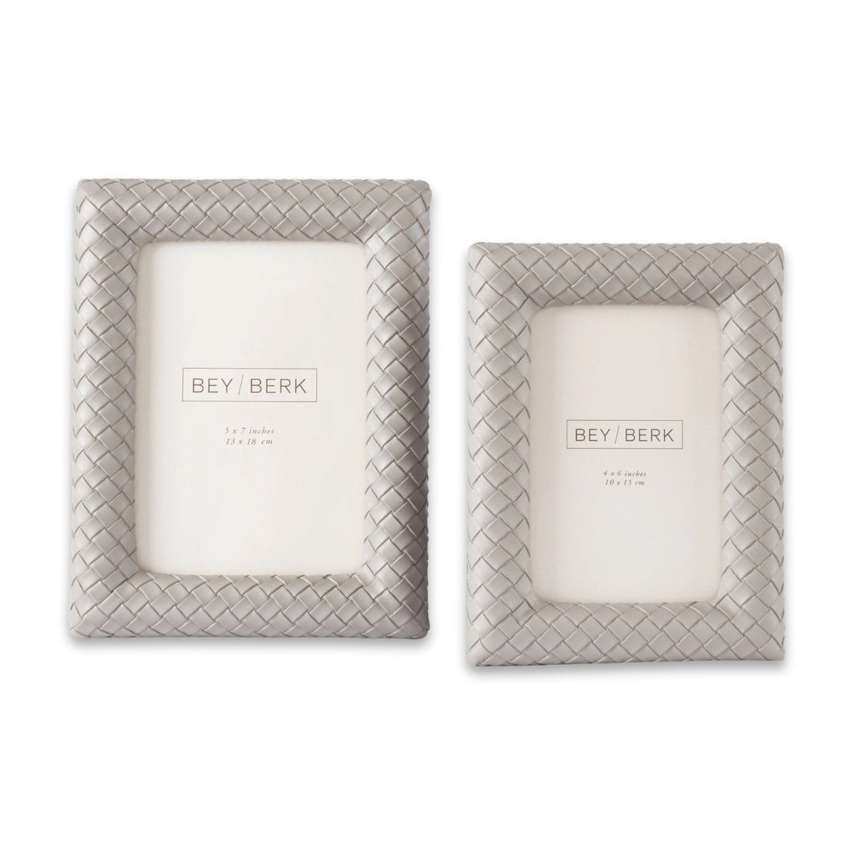 Grey Woven Leather Picture Frame – A Perfect Present