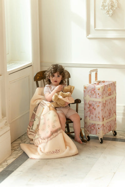 Lil Teddy’s Twinkle Twinkle Sugary Pink Blanket