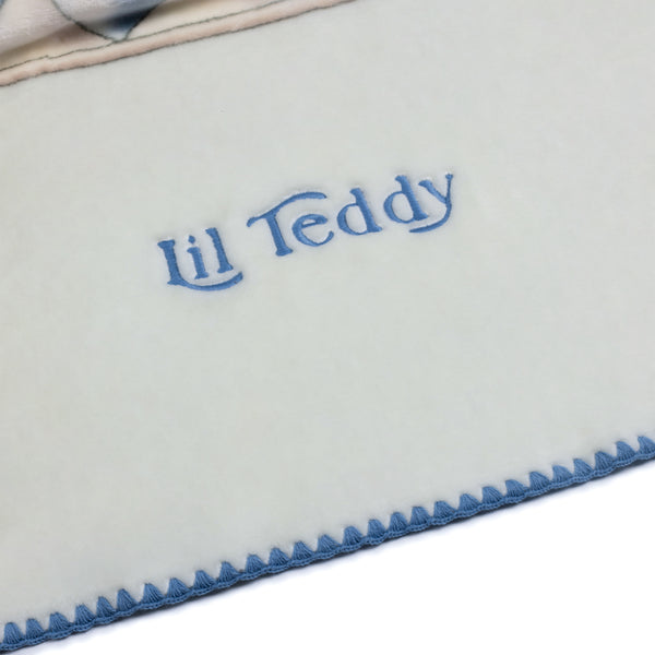 Lil Teddy’s Merry Go Snuggle Blueberry Biscuit Blanket