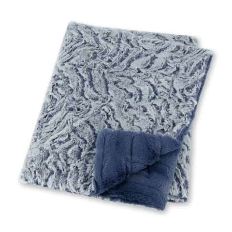 Zandino Evelyn Denim Plush Blanket