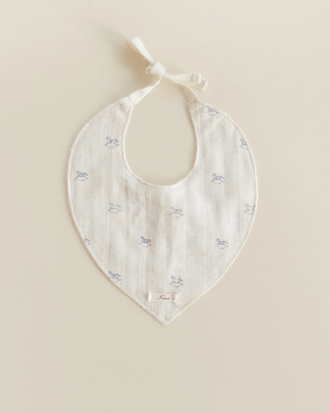 Ferne Baby Rocking Horse Drool Bib