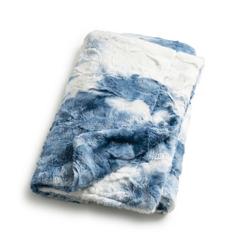 Zandino Hudson Denim Plush Blanket