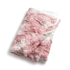 Zandino Hudson Mauve Plush Blanket