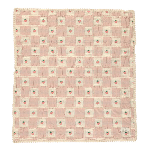 Bebe Organic Strawberry Patchwork Blanket – A Perfect Present