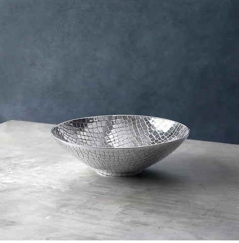 Silver Croc Detail Bowl