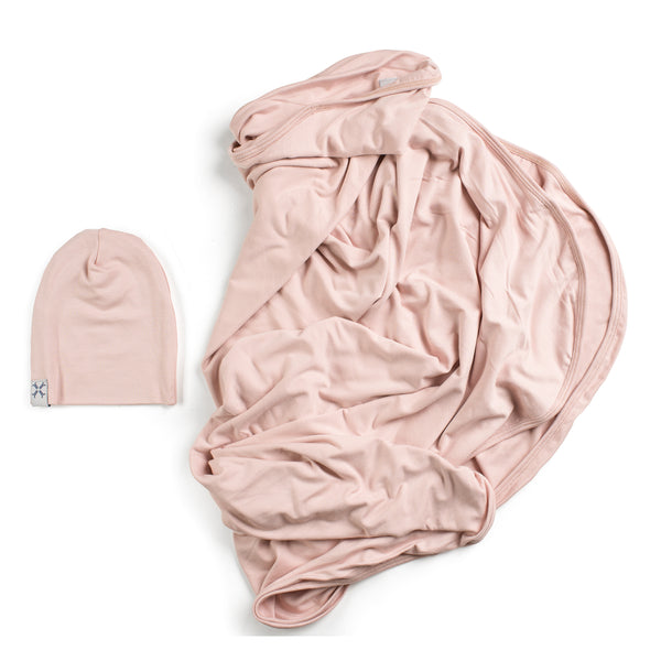 Jacqueline & Jac Blush Swaddle Set
