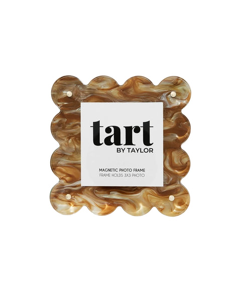 Tart by Taylor Mini Brown Marbled Acrylic Picture Frame