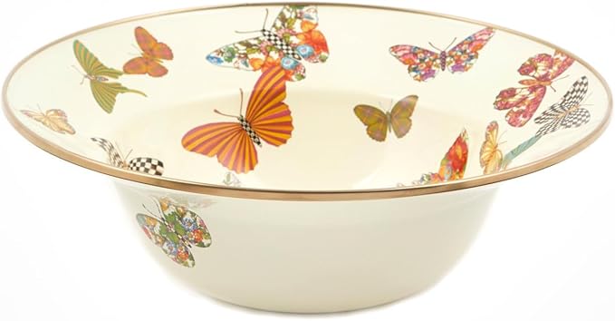 Butterfly Garden Serving Bowl