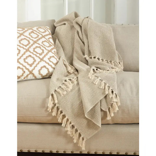 Soft Chevron Throw