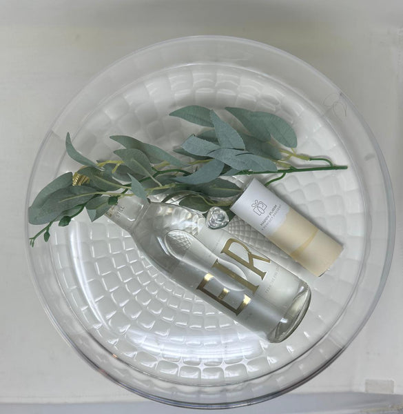 Guzzini Tiffany White Cake Stand Mishloach Manos