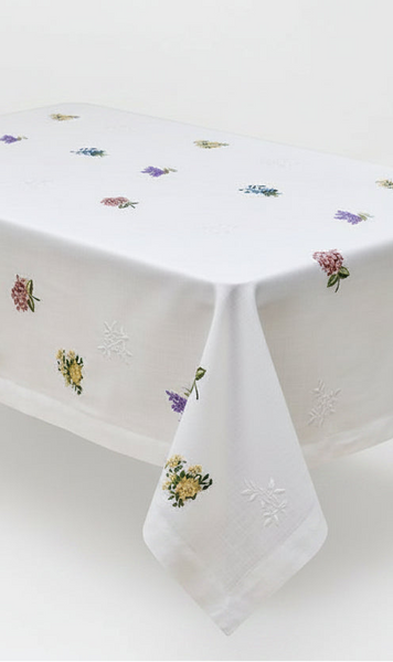 Hydrangea Bloom Tablecloth