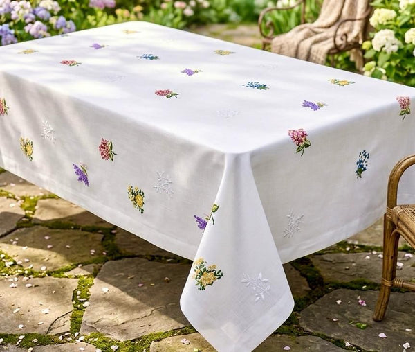 Hydrangea Bloom Tablecloth