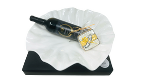 White Melamine Bowl or Platter Mishloach Manos