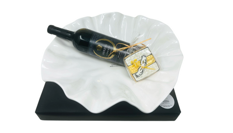 White Melamine Bowl or Platter Mishloach Manos