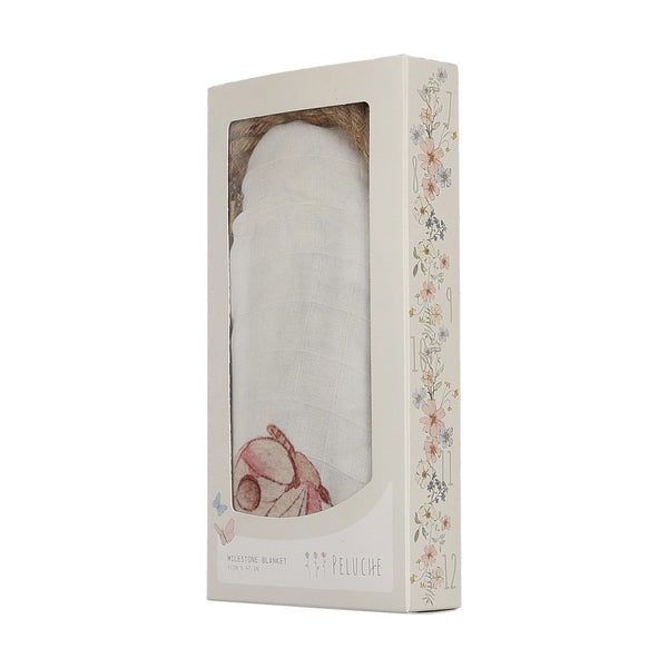 Peluche Milestone Blanket Swaddle