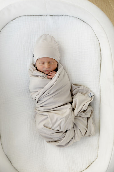 Jacqueline & Jac Sand Swaddle Set