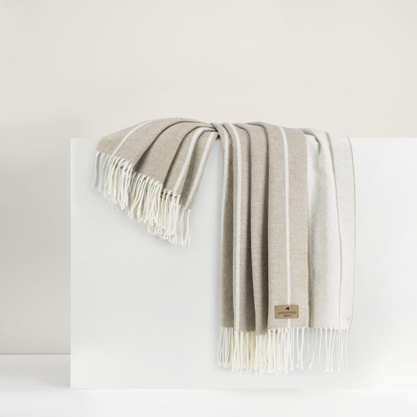 Lands Downunder Dune Stripe Fiji Throw