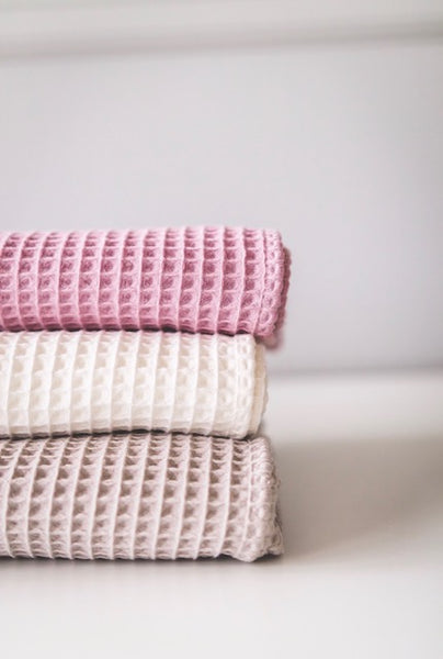 Petit Laure Sand Waffle Blanket