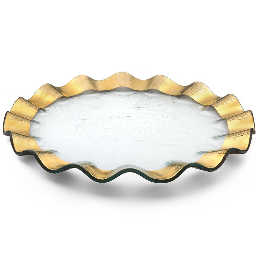 Ruffle Buffet Plate