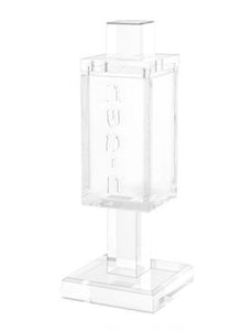 Lucite Magnetic Besamim Holder- Silver