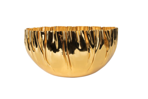 Serving Bowl - Gold