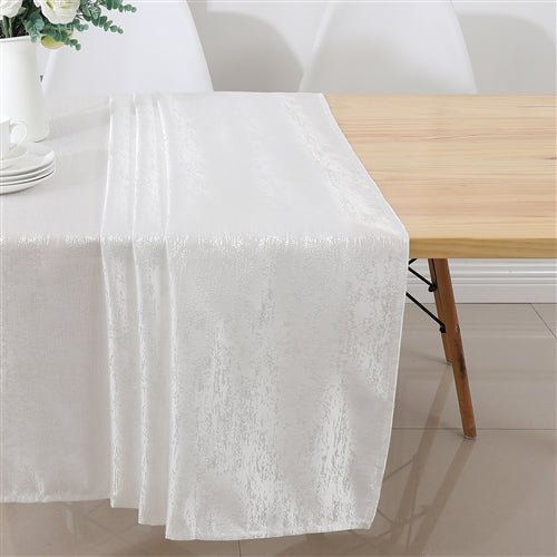 Jacquard Tablecloth - Off White