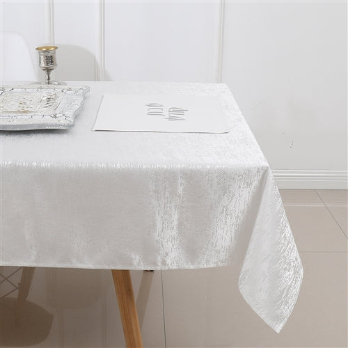 Jacquard Tablecloth - Off White